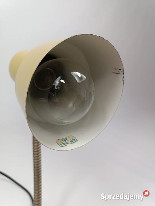 Lampka biurkowa lata 70 Zielona Góra