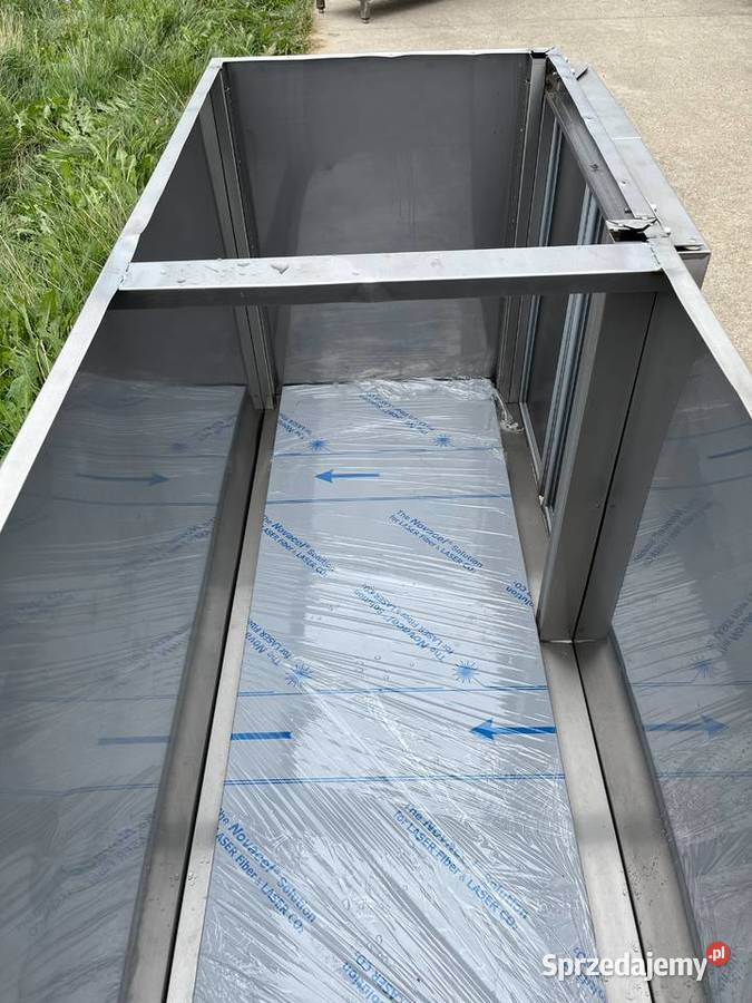 Szafka ze stali 2dwrziowa podblatowa 130x60x87 Kazuń Polski