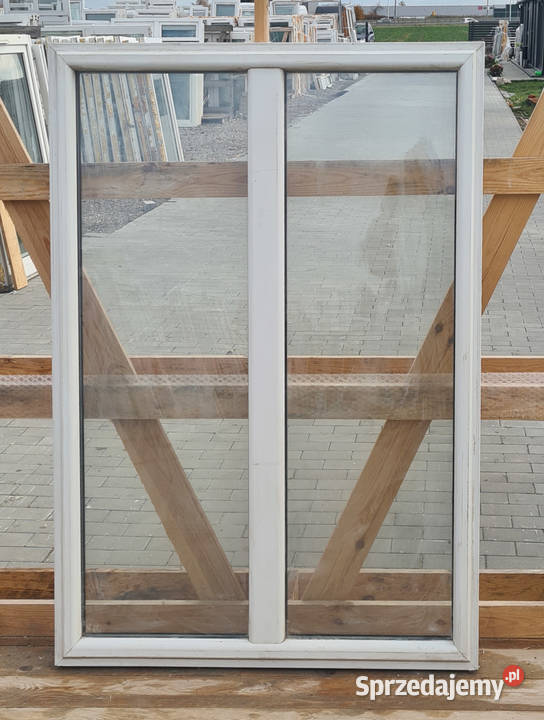 OKNA KacprzaK Witryna 101X138 FIX Używany PCV Siedlce