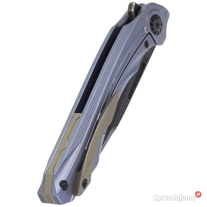 Nóż składany Bestech Wibra Blue Titanium Black mazowieckie Warszawa