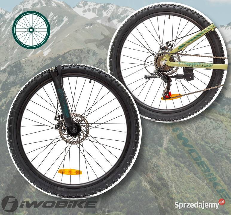 Rower Męski Górski 26 IWOBIKE Shimano Aluminium Gorlice sprzedam