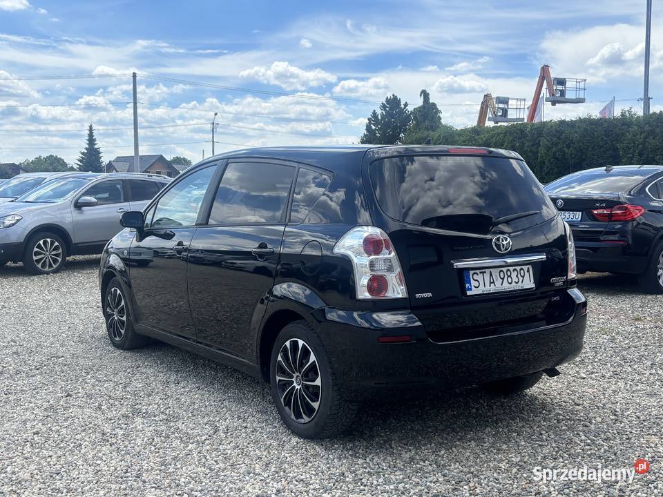 Toyota Corolla Verso 2008r 7 osobowy GWARANCJA światła przeciwmgielne Paniówki