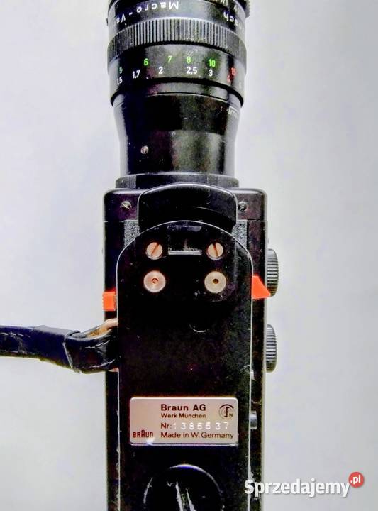 Kamera Braun Nizo 481 macro Kamery śląskie Żory