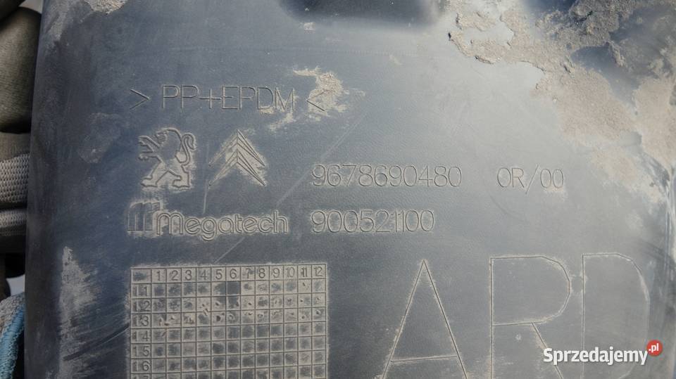 PEUGEOT 301 NADKOLE TYŁ PRAWE Części samochodowe Ruda Śląska