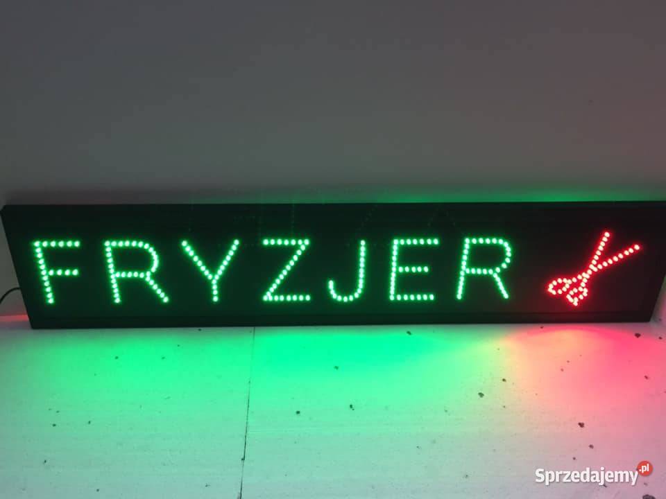 LED Reklama szyld diodowy 100 x 40 zewnętrzna Gdańsk