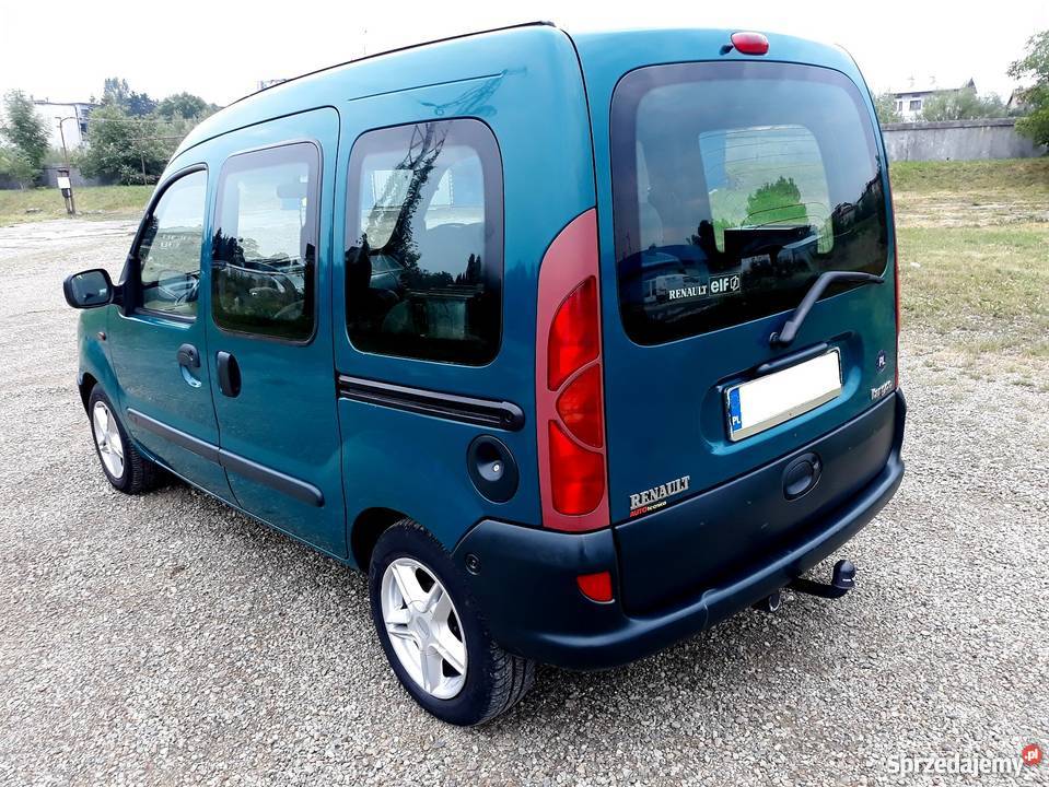 Renault Kangoo 12 2000 Klima ELektryka Stan Van / Minibus Jasło sprzedam
