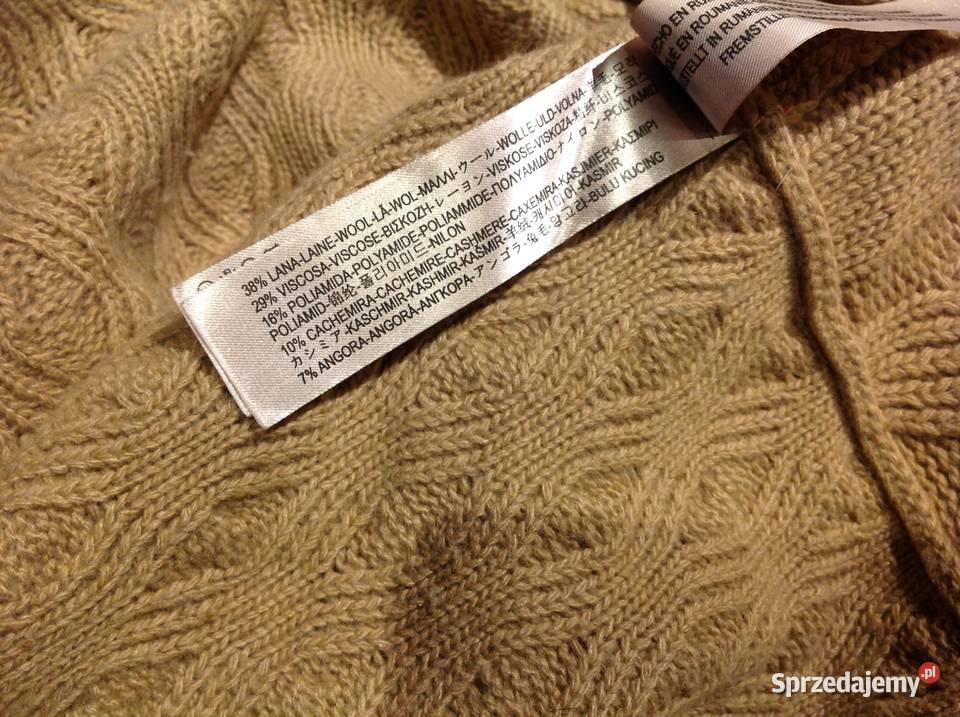 Sweter Asymetryczny Damski Massimo Dutti S Nowa Sól