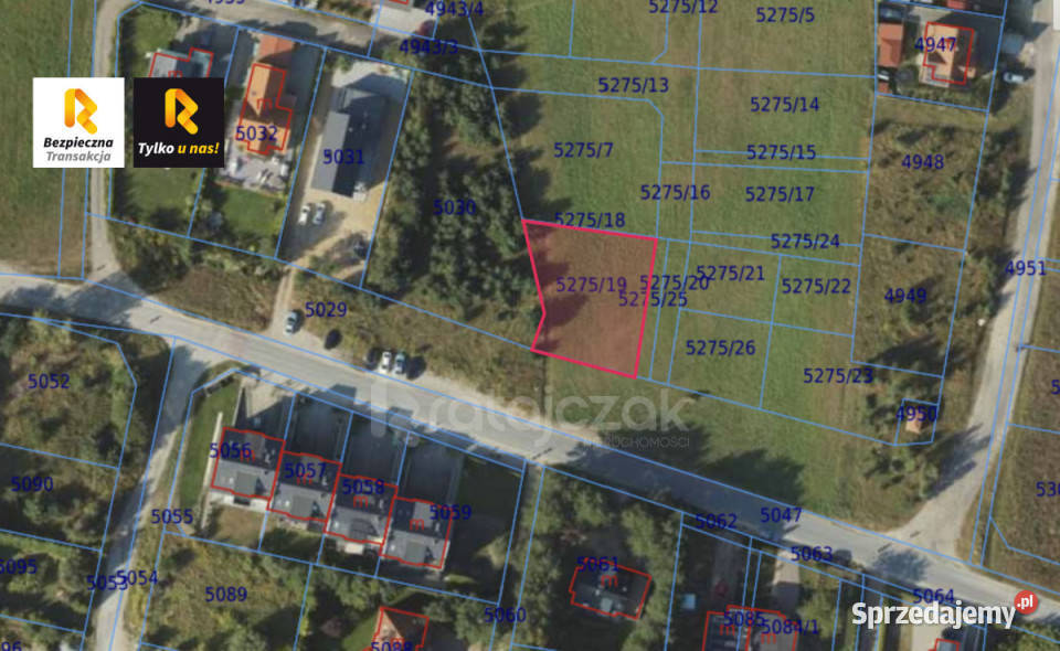 sprzedaży gruntu Gdynia 659m2 polna sprzedam