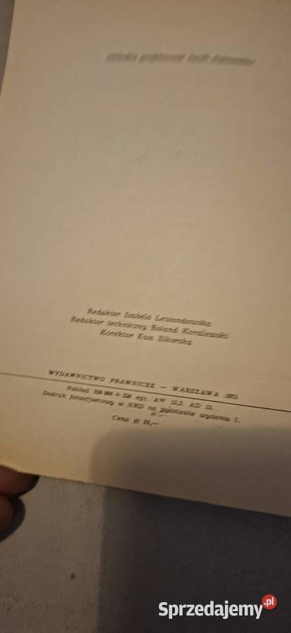 Kodeks pracy 1975 pierwsze wydanie niski nakład