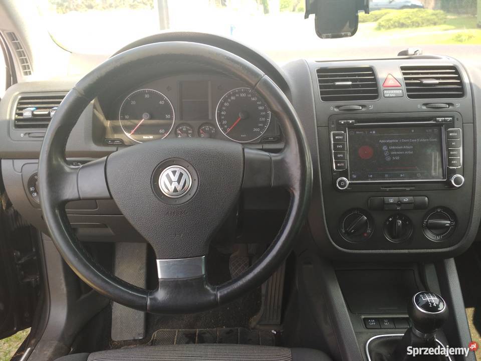 VW GOLF V ZAREJESTROWANY DUŻA NAVI OPONY NA ALU tuner TV Wrocław