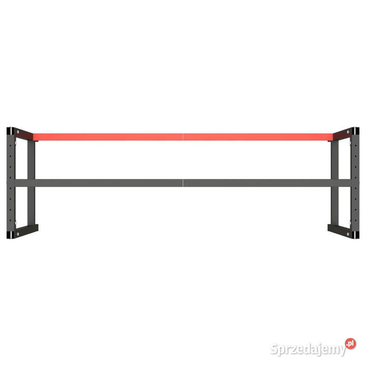 Rama do stołu roboczego czerwonoczarna 180x57x79 Warszawa sprzedam