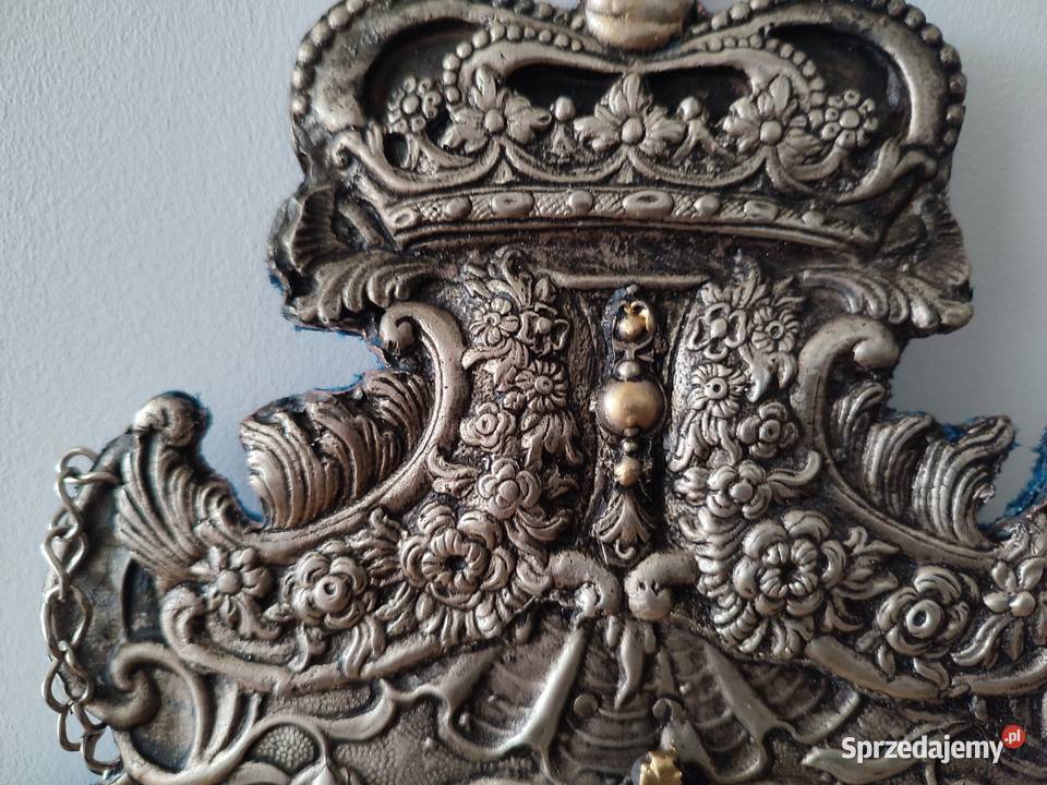 Piękny ryngraf z orłem polskim patriotyczny