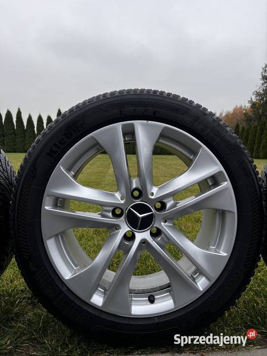 Felgi z oponami zimowymi Mercedes 17 Ożarów