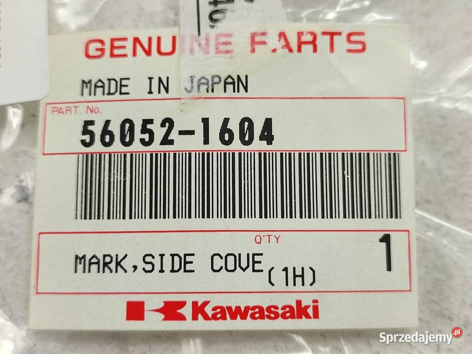 NAKLEJKA 650 NA LEWY BOCZEK KAWASAKI KLR650 2002 sprzedam