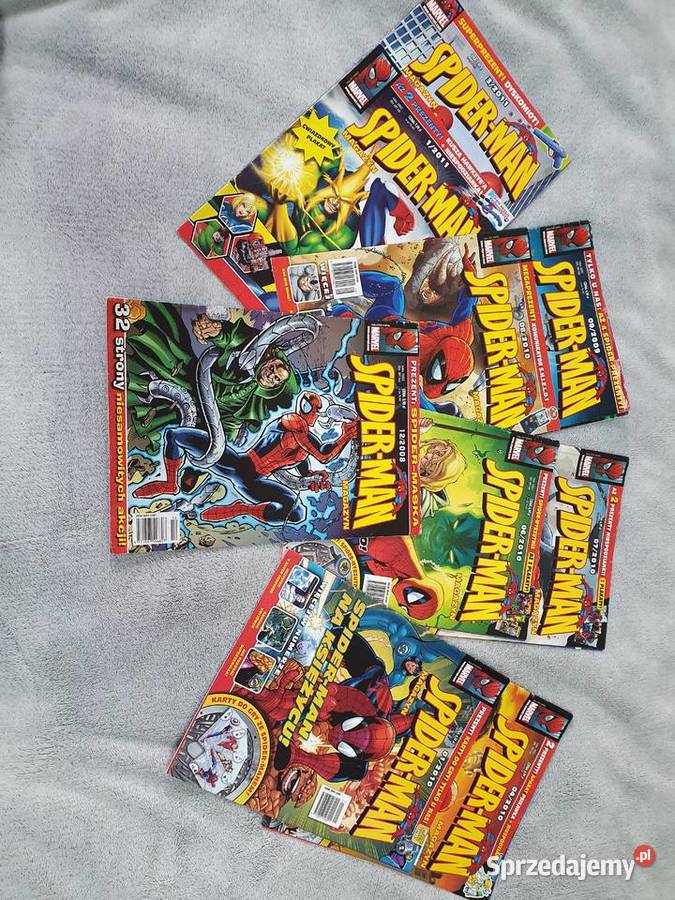 SpiderMan zestaw 9 komiksów dzieci Gdynia