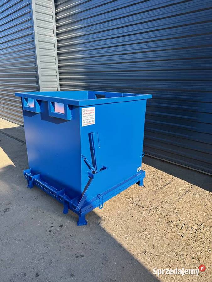 Kontener z otwieranym dnem samowyładowczy 1m3 na Kutno