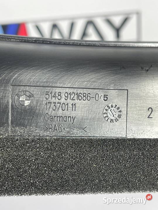 BMW F01 F10 F11 LISTWA OSŁONA PODSZYBIA 9121686