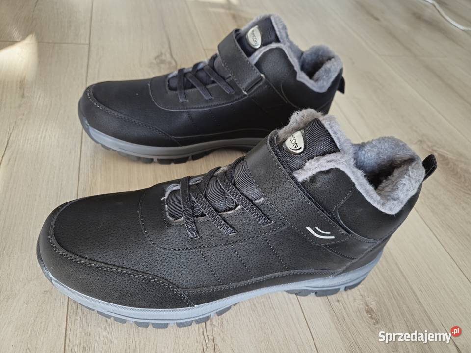 Buty jesienno zimowe z futerkiem Rozmiar 46 dolnośląskie sprzedam