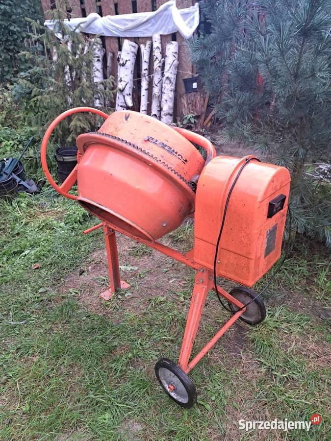 Betoniarka 120 l 230V Żuraw sprzedam