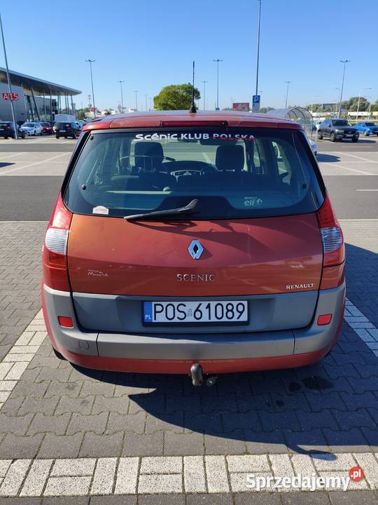 Renault Scenic 2 2007 16 16V LPG HAK Ostrów Wielkopolski sprzedam
