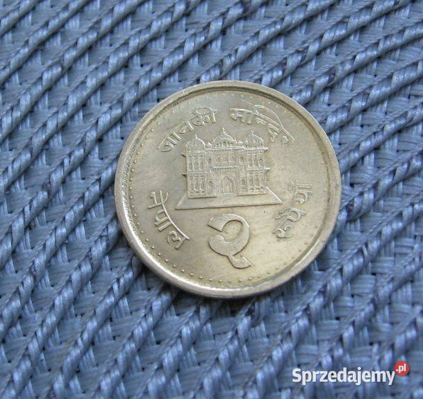 Nepal 2 Rupie 2001r Ładna Kalisz