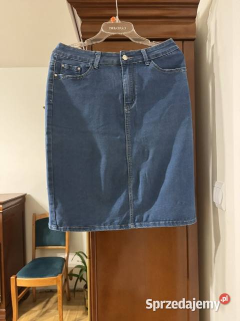 Spódnica damska XXL44 Vavell jeans niebieska Spódnice i sukienki Częstochowa