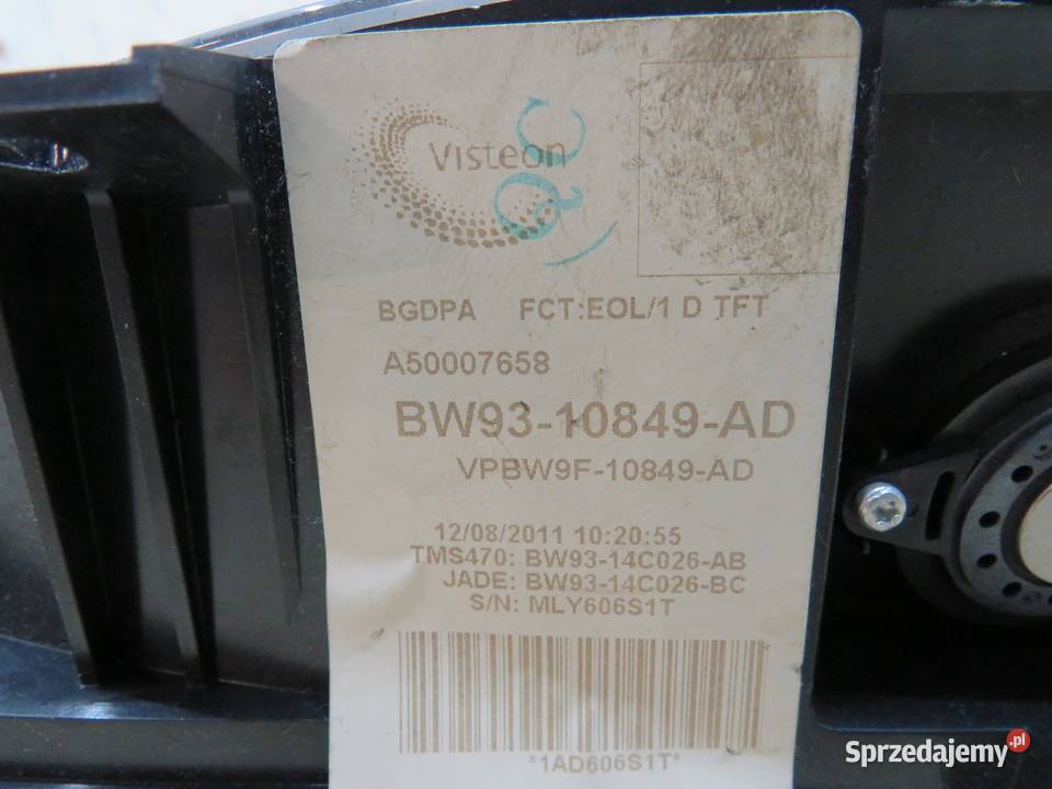 LICZNIK JAGUAR XJ X351 BW9310849AD