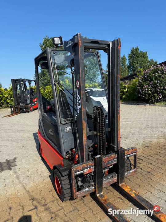 wózek widłowy elektryczny LINDE E20P 310m wolny łódzkie Działoszyn