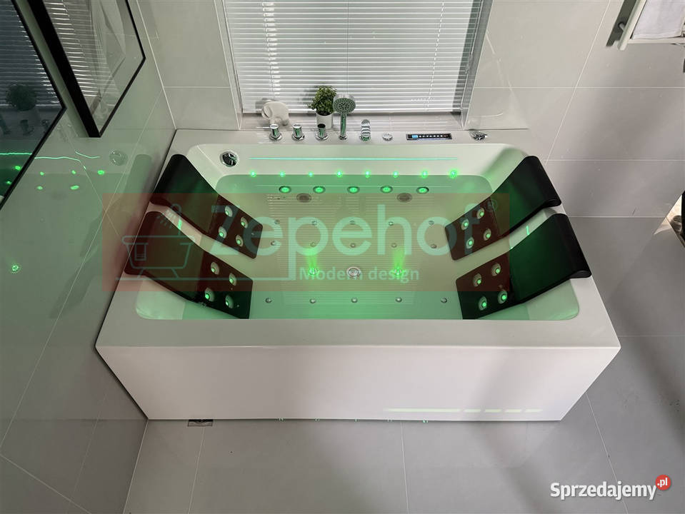 Wanna z hydromasażem CX5050 prostokątna Grabówka