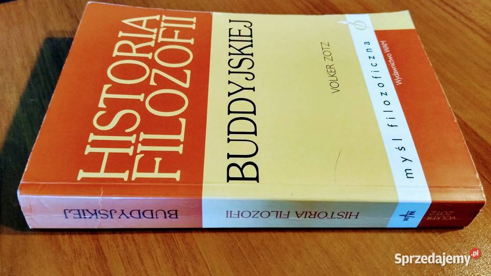 Historia filozofii buddyjskiej Volker Zotz Myśl Gdańsk sprzedam