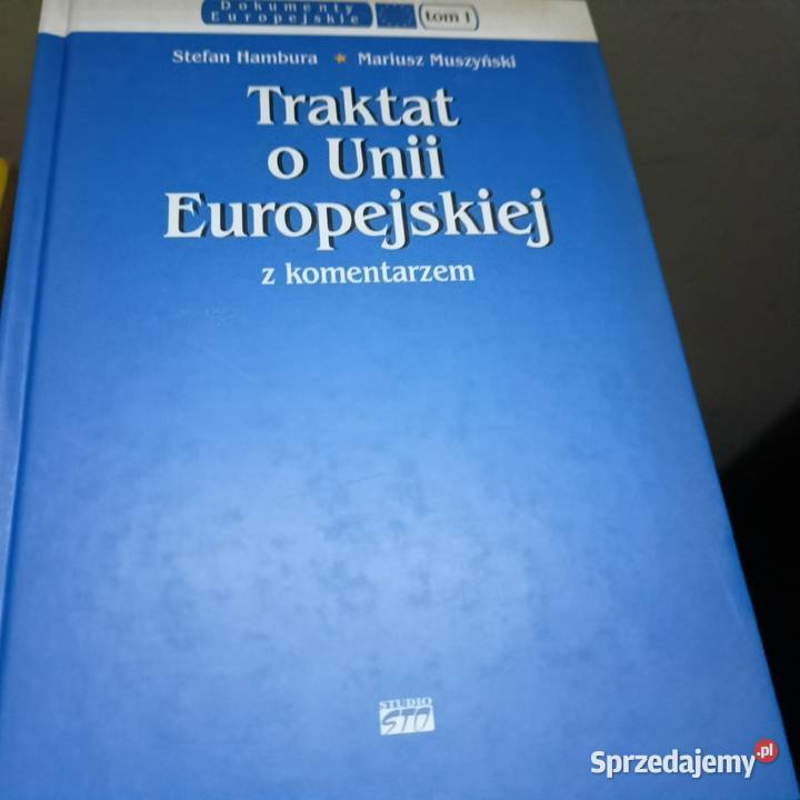 Traktat o unii europejskiej unikatowe książki