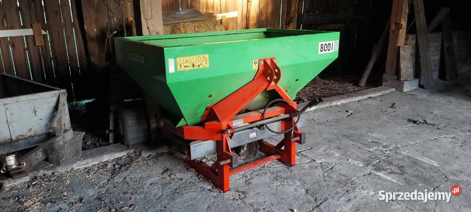 Rozsiewacz nawozu STRUMYK Tytan 800 lubelskie Chełm