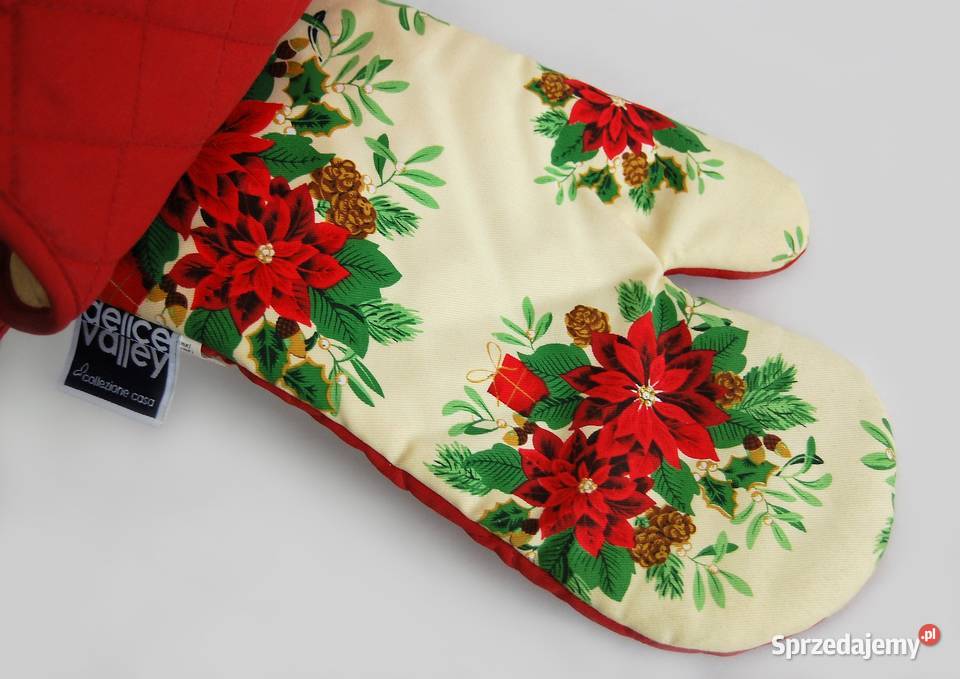 Delice Valley rękawica kuchenna i uchwyt zestaw wielokolorowy Akcesoria kuchenne Lublin sprzedam