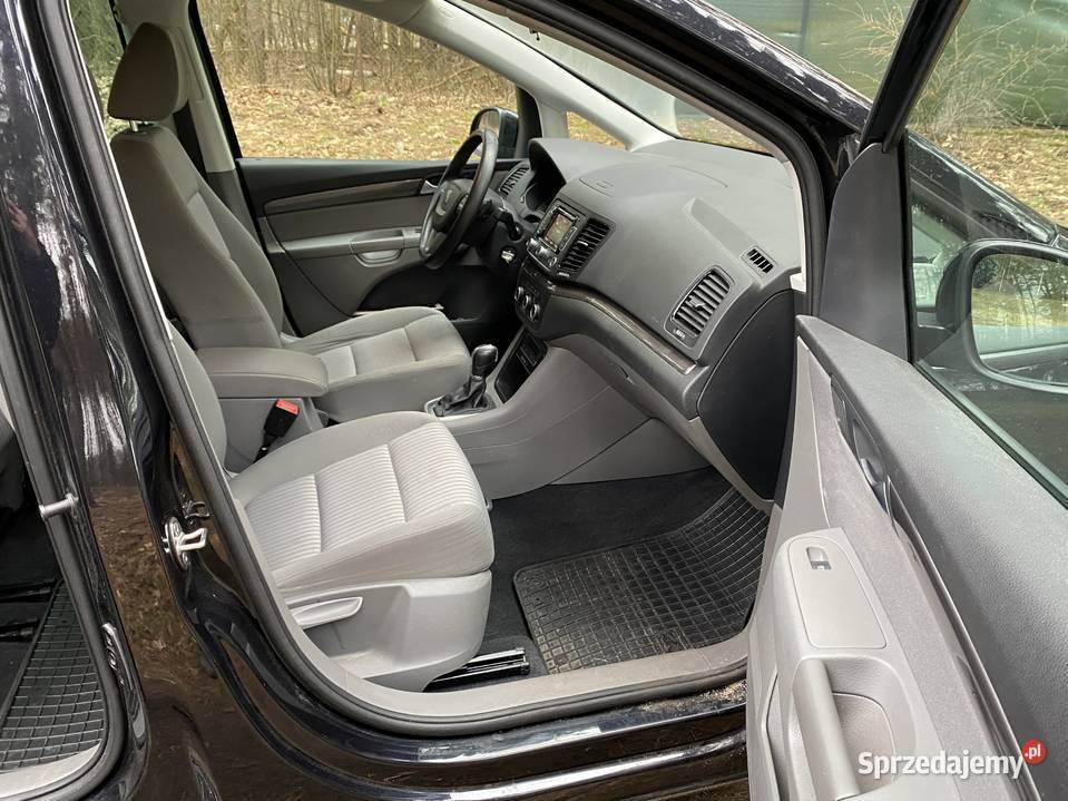 Seat Alhambra AUTOMAT DSG 125 przebieg Zarejestrowany w Polsce Alhambra Wieliszew
