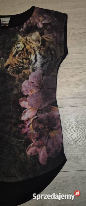 Bluzka damska krótki rękaw Tygrys Atmosphere 36S kolorowy Łódź
