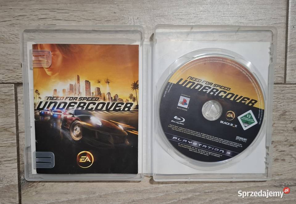Gra Need For Speed Undercover 3 PlayStation 3 Sony Playstation 3 Żuromin