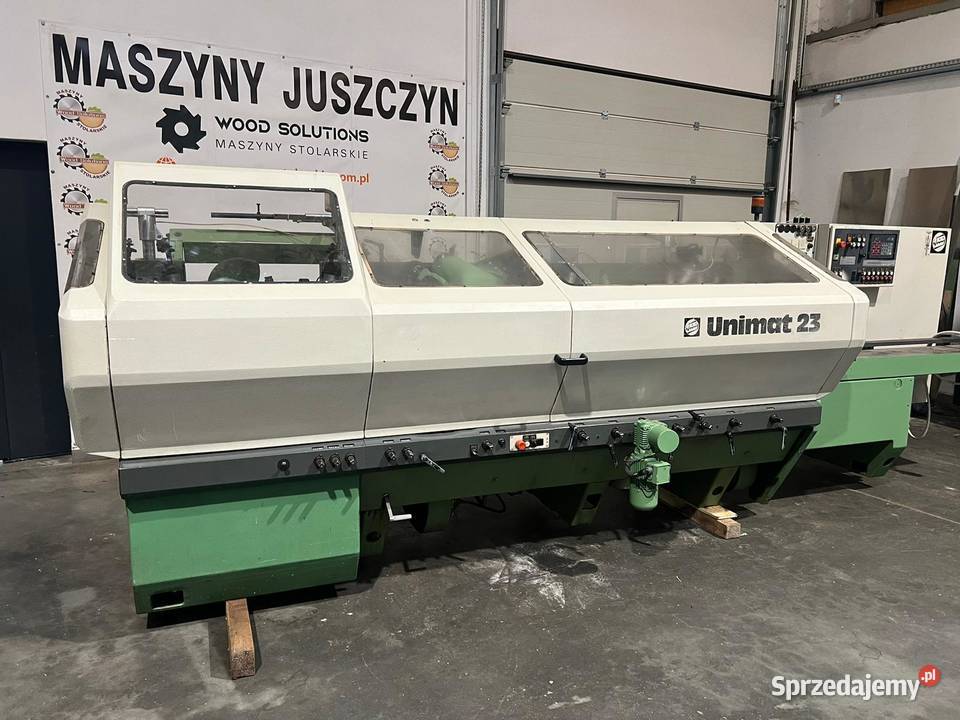 Strugarka czterostronna Weinig Unimat 23 małopolskie Juszczyn sprzedam