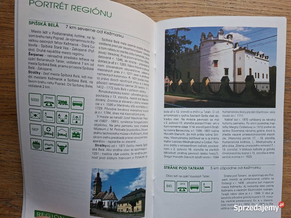 Region Keżmarok Slovensko j słowacki miękka Kraków