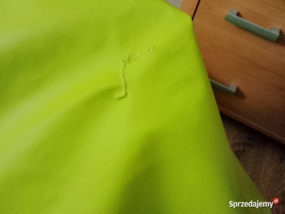 Pufa Fotel limonka XXL buźka Minecraft z