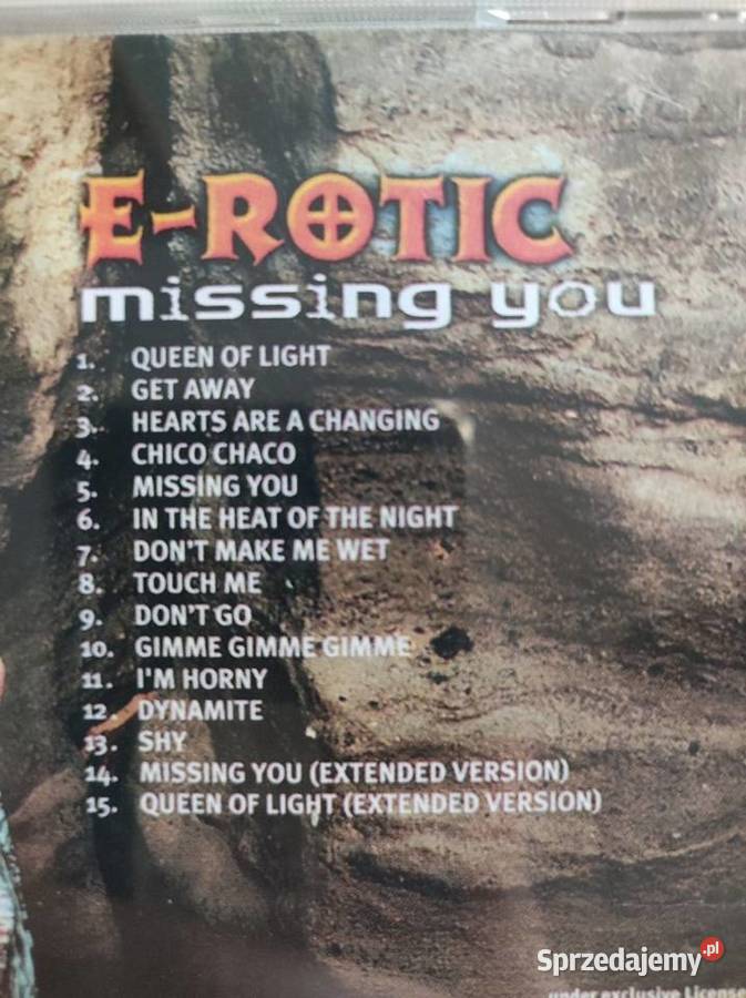 erotic missing you cd unikat kolekcjonerska 1 płyta Kielce sprzedam