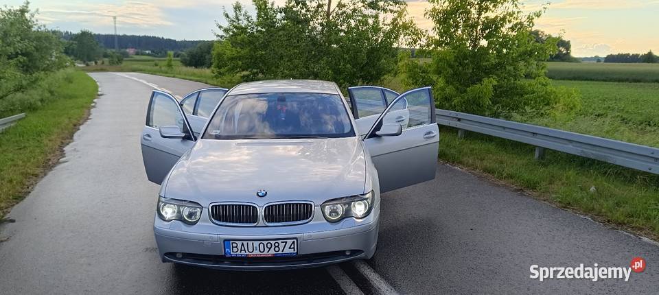 Bmw E65 44 Bengaz Bogato wyposażona Mocno centralny zamek Seria 7 Suwałki