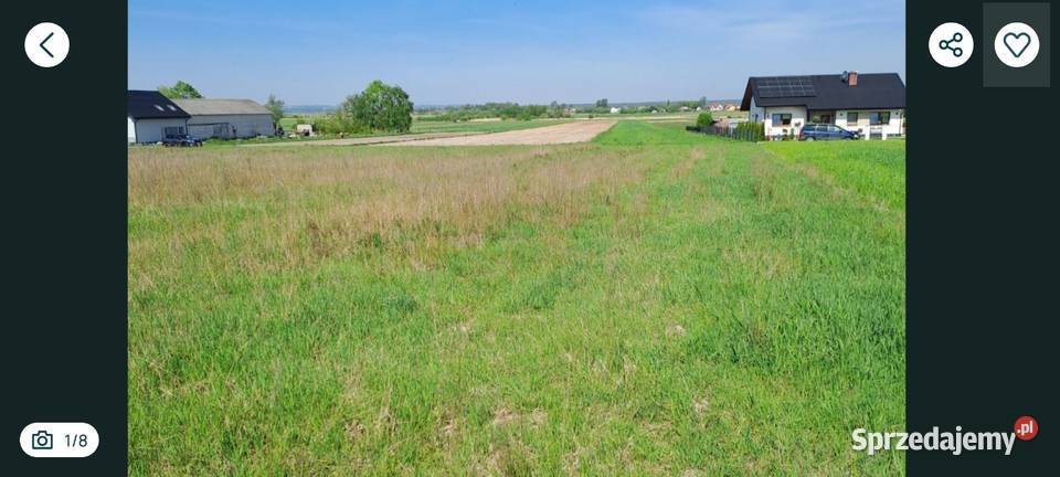 Działka Budowlana z mediami Strożyska Nowy świętokrzyskie