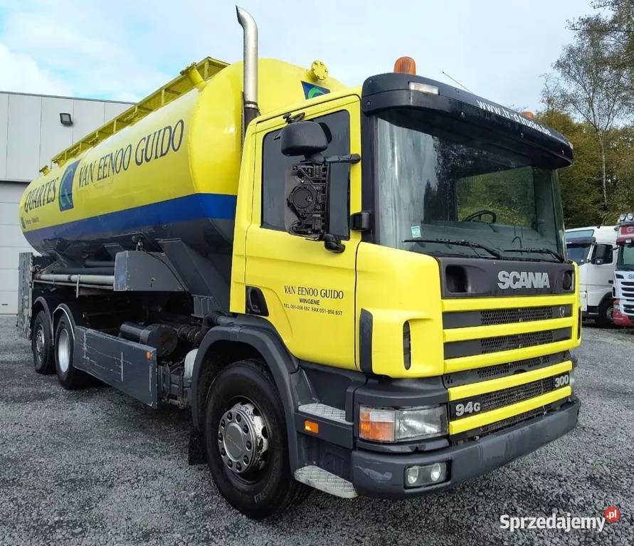 Scania P 94 silos cystern komorowa do paszy Biała Podlaska