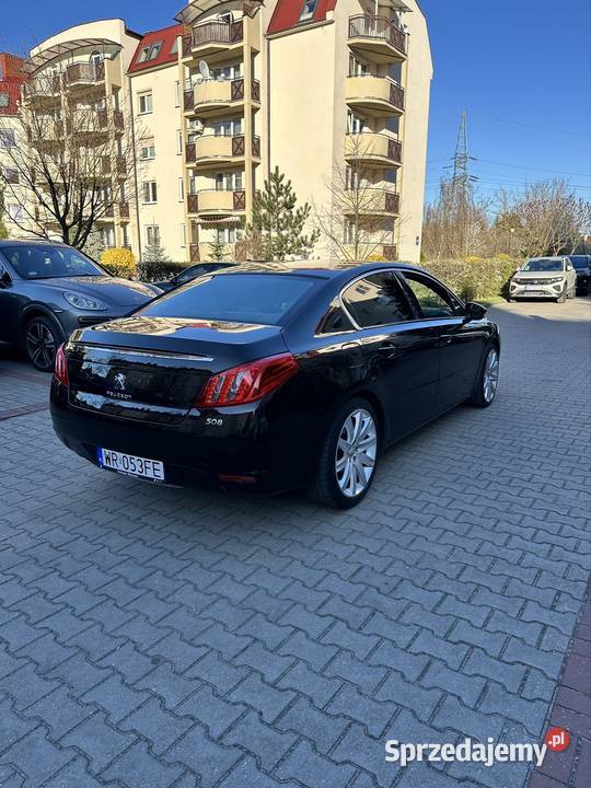 Peugeot 508 16THP 2011r mazowieckie Radom