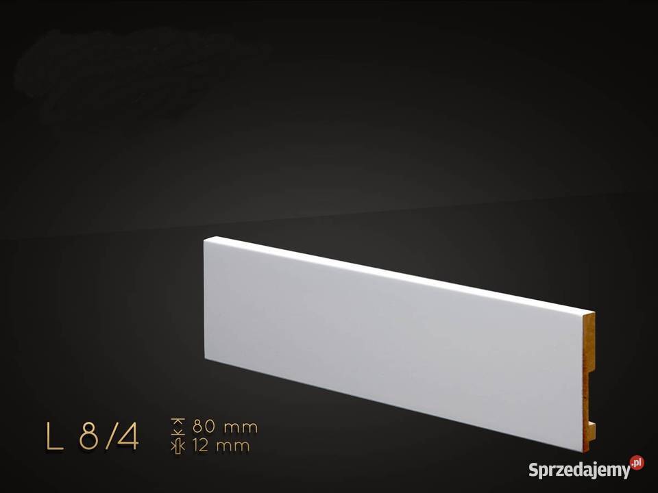 Listwa przypodłoga MDF 80x12mm dużo wzorów lubuskie Zielona Góra
