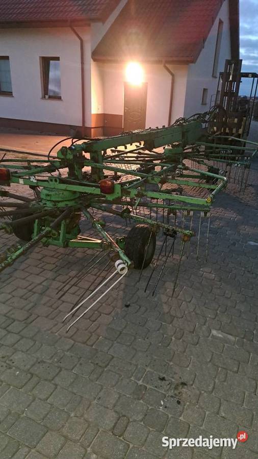 Zgrabiarka dwukaruzelowa Stoll 6m super stan Zgrabiarki i przetrząsacze Parczew