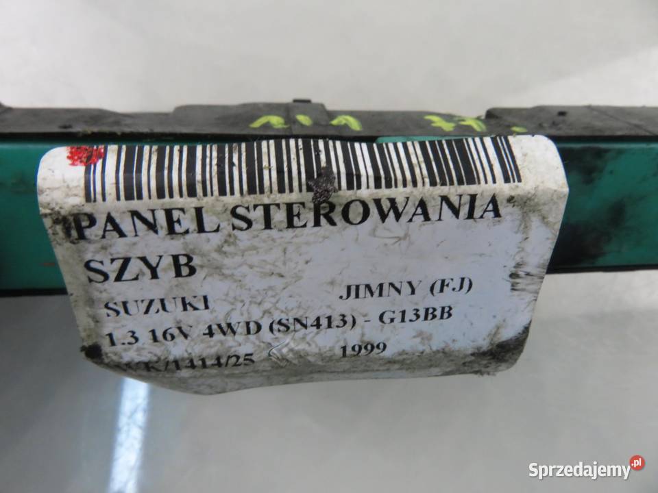 PANEL SZYB SUZUKI JIMNY FJ