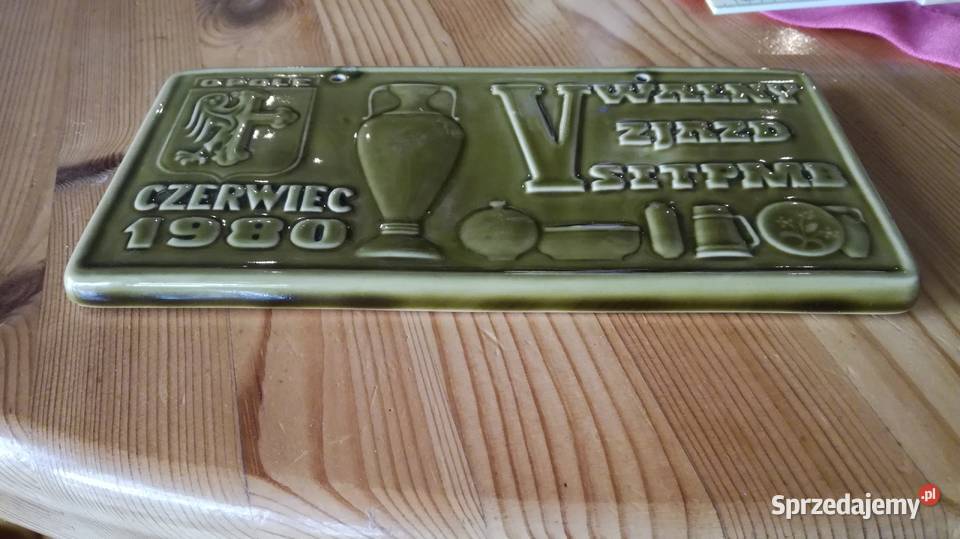 Stara plakieta okolicznosciowa Opole sprzedam