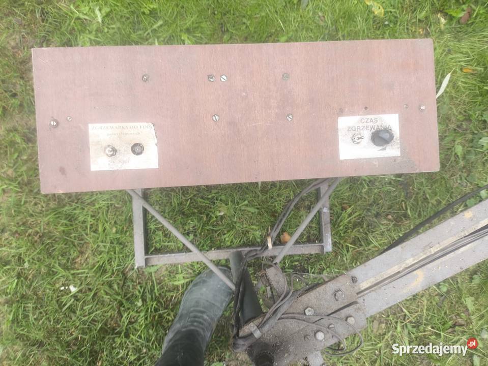 Zgrzewarka ręczna do worków 230v Białusny Lasek