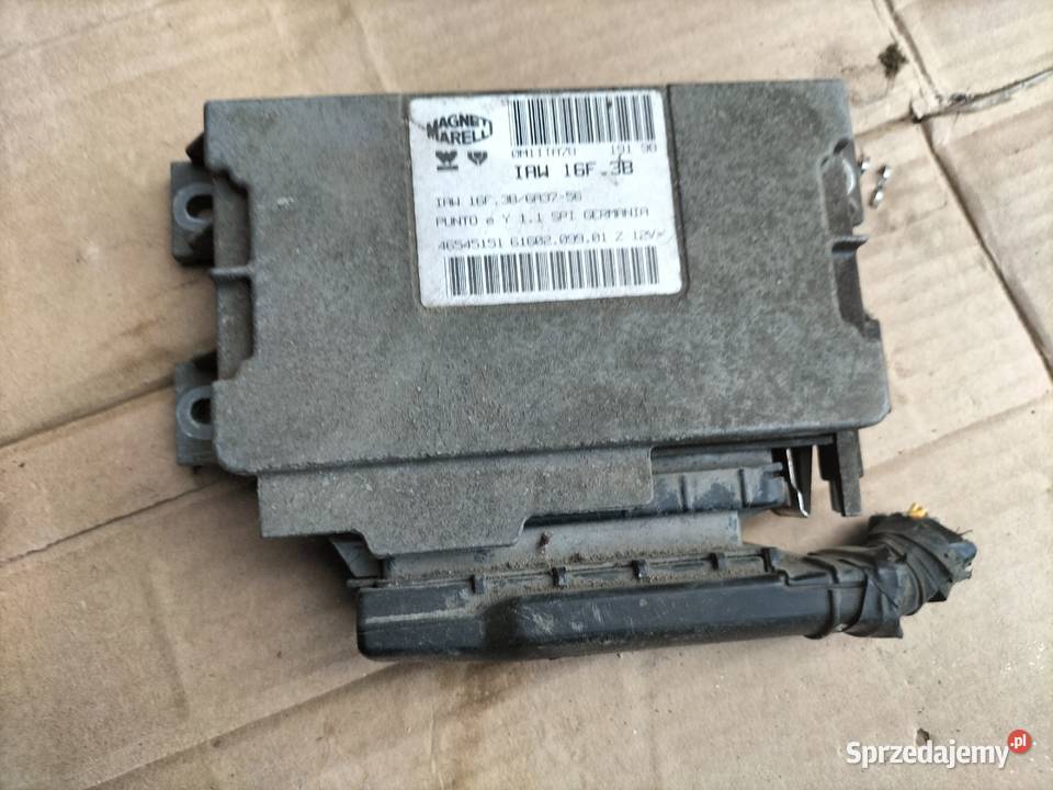 FIAT PUNTO 1 MK1 1AW16F3B MODUŁ KOMPUTER lubelskie Kamień-Kolonia